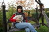 Marion und Urmel im Garten